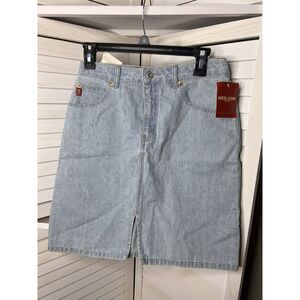 Vintage Guess Denim Skirt Girls Size 16‎ NWT